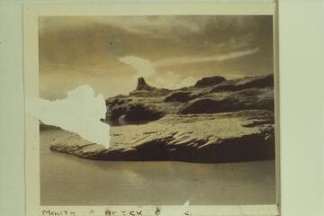 Mouth of Cane Creek--Glen Canyon. RB-MV Expedition. Photo 690