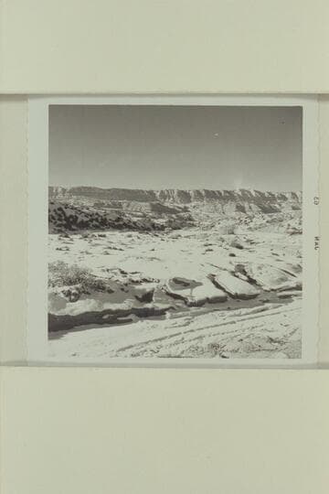 Snow on the Escalante Desert