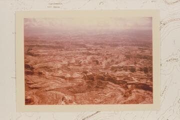 Southeast across The Maze to The Junction. The Needles are in the distance at top
