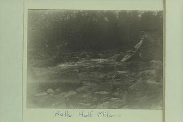 Kolb portage at Hells half Mile. Extreme low water