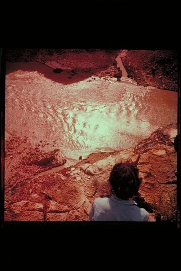 Badger Rapid. Susie Reilly in foreground. Preliminary gauge: 104,200 cfs