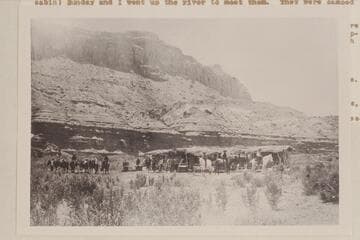 Hite City, Utah. Railway Survey, Colorado River, 1889