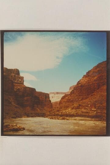 Down river from foot of 24.5 Mile Rapid