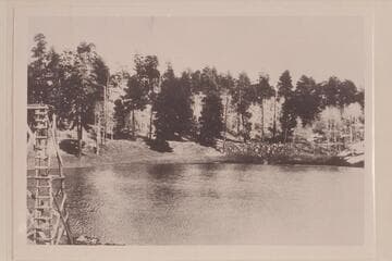 Crater Lake near Flagstaff. From Charles Spencer collection, p.94, lower left