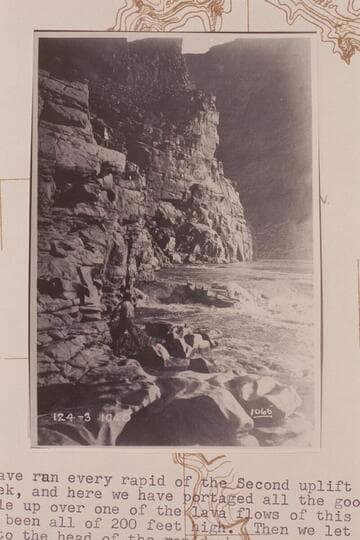 Lining Lava Cliff Rapid