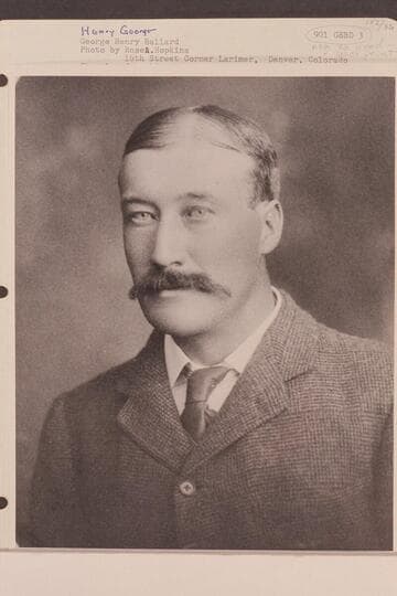 Henry George Ballard. Ballard was generally known as Harry G. Ballard. Shortly before his return from the Stanton Expedition in 1890. Obtained from his brother, Major A. P. Ballard, The Knoll, Peaslake, Surrey, England