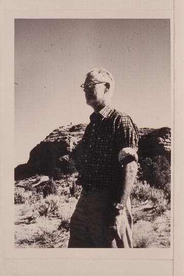 Ballard Atherton. Trail Canyon. At end of pack trip