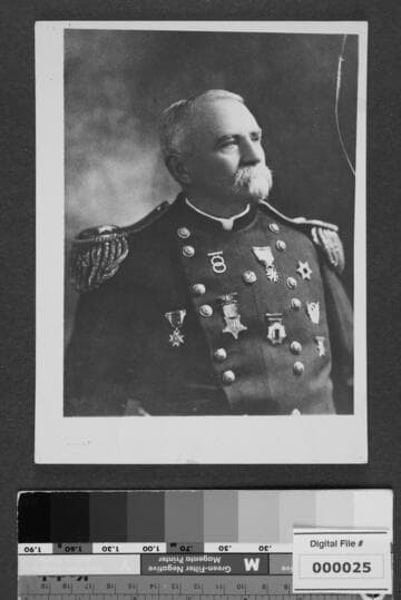 Portrait of Harrison Gray Otis wearing Spanish American War uniform