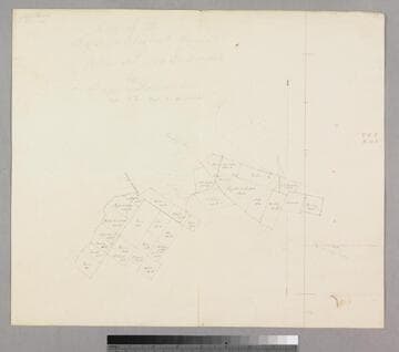 Map of the Agricultural land of Rancho San Gertrudis