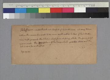 Thomas Jefferson letter to Louis Leschot