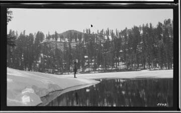 Big Creek Huntington Lake Dams - Winter scenes