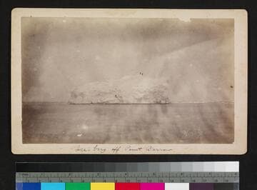 Ice-berg off Point Barrow