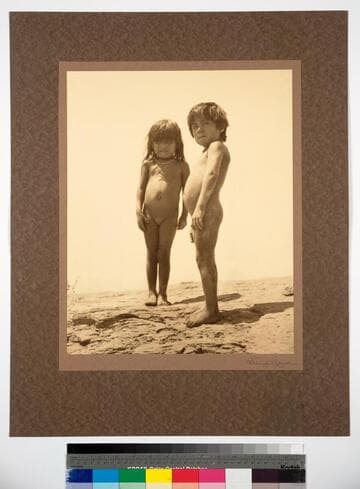 Acoma Children at Home