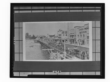 North side of the pier - Santa Monica, California