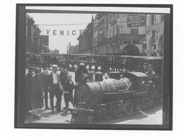 Venice Miniature Railway on Windward Avenue, Venice, California