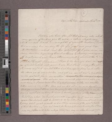 Edgeworth, Maria. Letter to Frances Dorothea (Robinson) Hoare