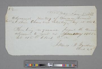 1 1/2 Monterey Jany 8th 1852