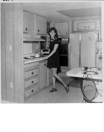 Examples of all-electric kitchens 1956 to 1970
