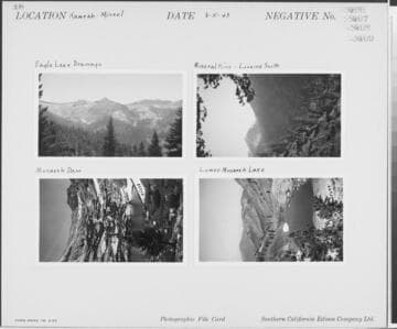 Kaweah Miscellaneous - Eagle Lake drainage