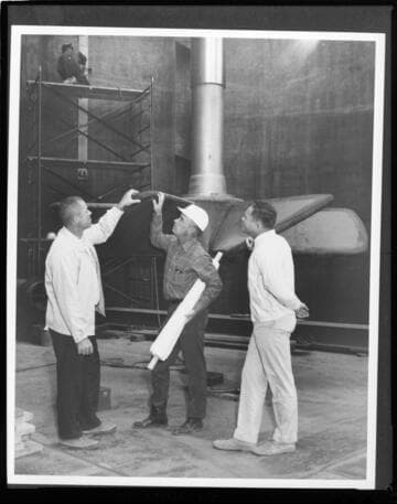 Construction at an unknown project