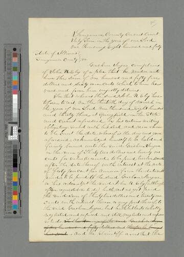 Gershom Jayne v. John N. Ely, Illinois Circuit Court (Sangamon County)