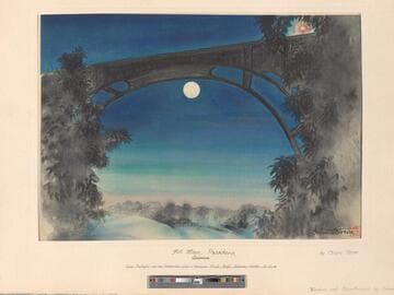 Full Moon, Pasadena, CA