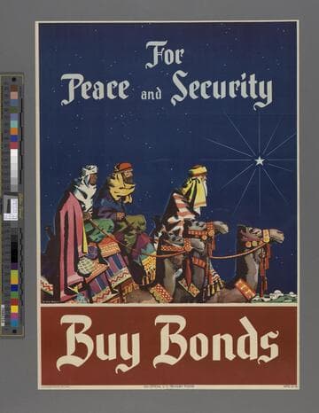 For peace and security. Buy bonds
