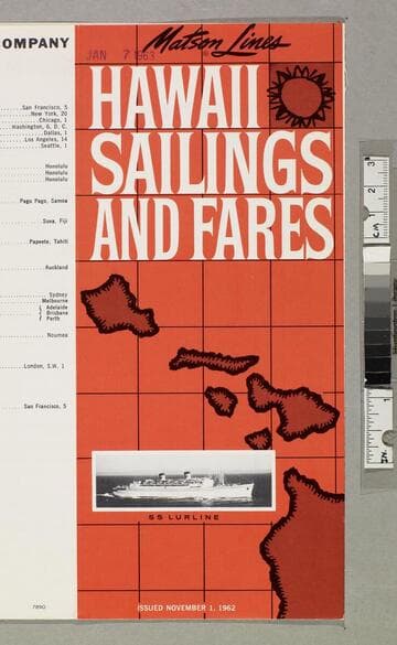 Hawaii sailings and fares