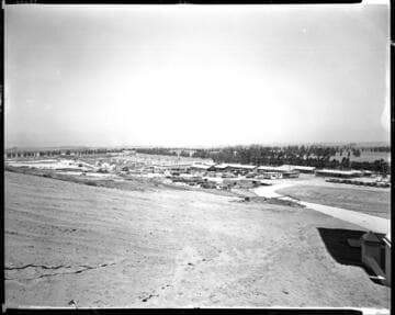 U.S. Naval Hospital under construction, Norco. 1943