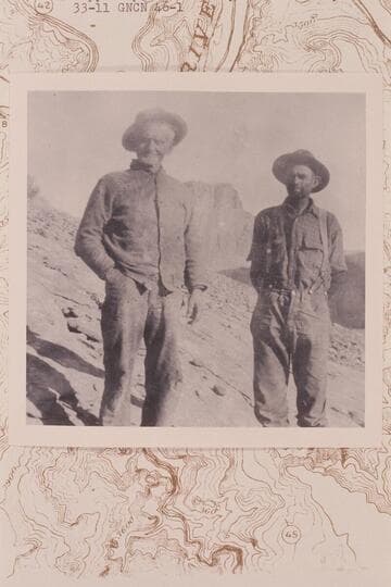 Billy Hay and Tobe Barnes; Marigold Bar, Mile 46