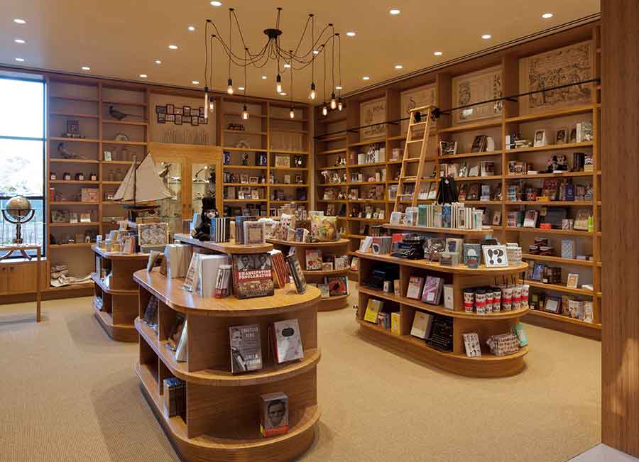 Book area of the Huntington Store