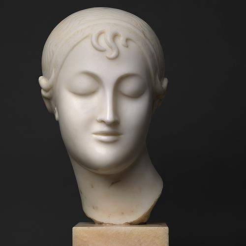 Sculpture of a lady