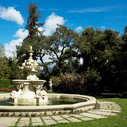 Baroque fountain