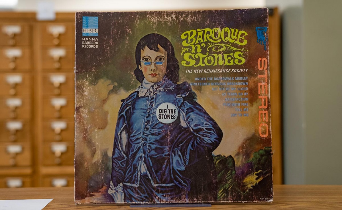 Blue Boy on the Baroque n Stones album cover