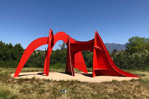 Jerusalem Stabile by Alexander Calder