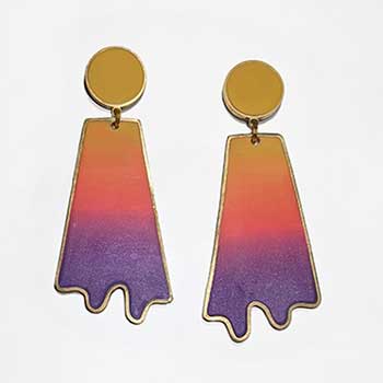 Paint Drop Earrings