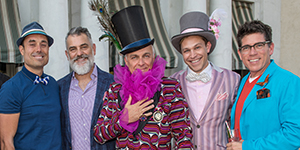 Evening Among the Roses event