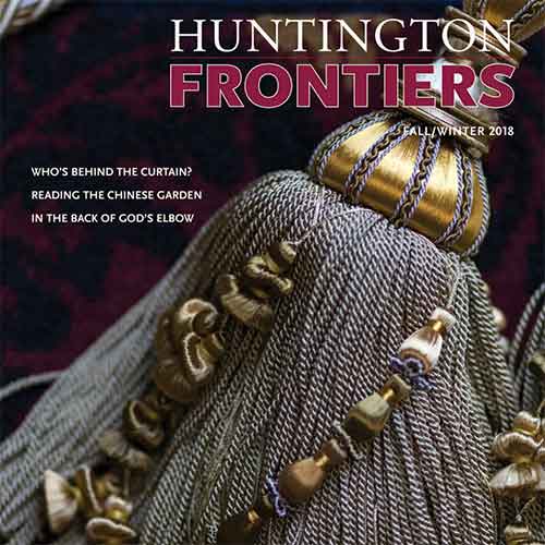 Cover of Frontiers issue