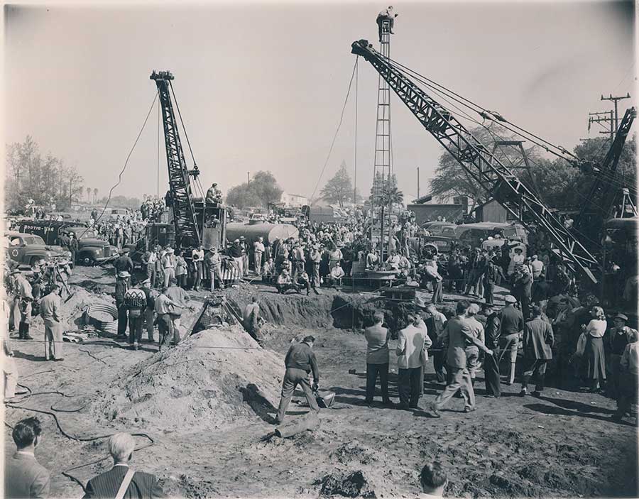 The rescue scene. Rick Castberg Collection.