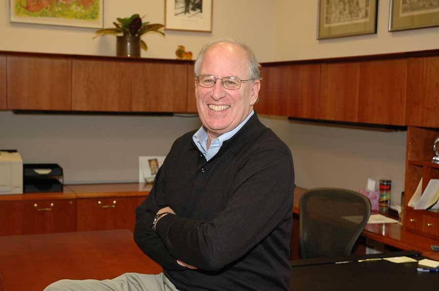 Steve Koblik, in 2009, seated in his office at The Huntington, where he has served as president since 2001. Photograph by Lisa Blackburn. Steve Koblik, in 2009, seated in his office at The Huntington, where he has served as president since 2001. Photograph by Lisa Blackburn.