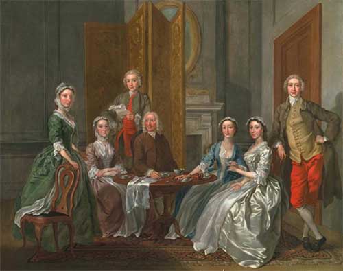 The Gascoigne Family by Francis Hayman