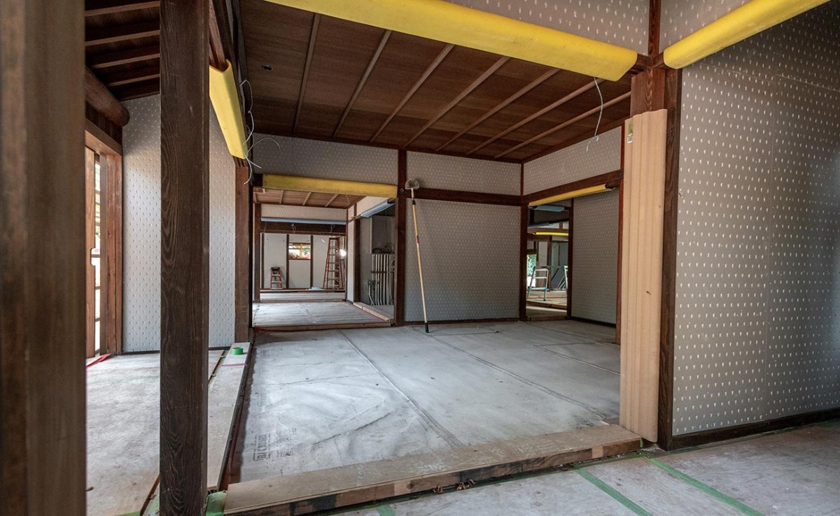 interior construction Japanese Heritage House