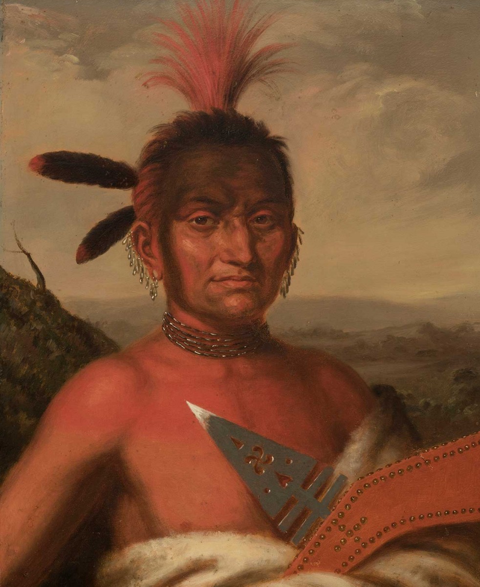 Charles Bird King, Moanahonga (Great Walker), An Ioway Chief, ca. 1824