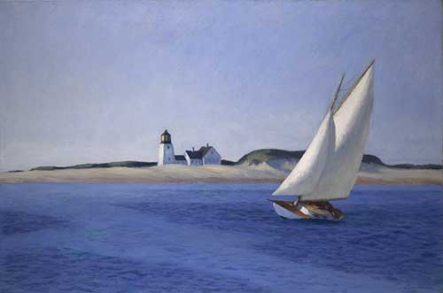 The Long Leg by Edward Hopper