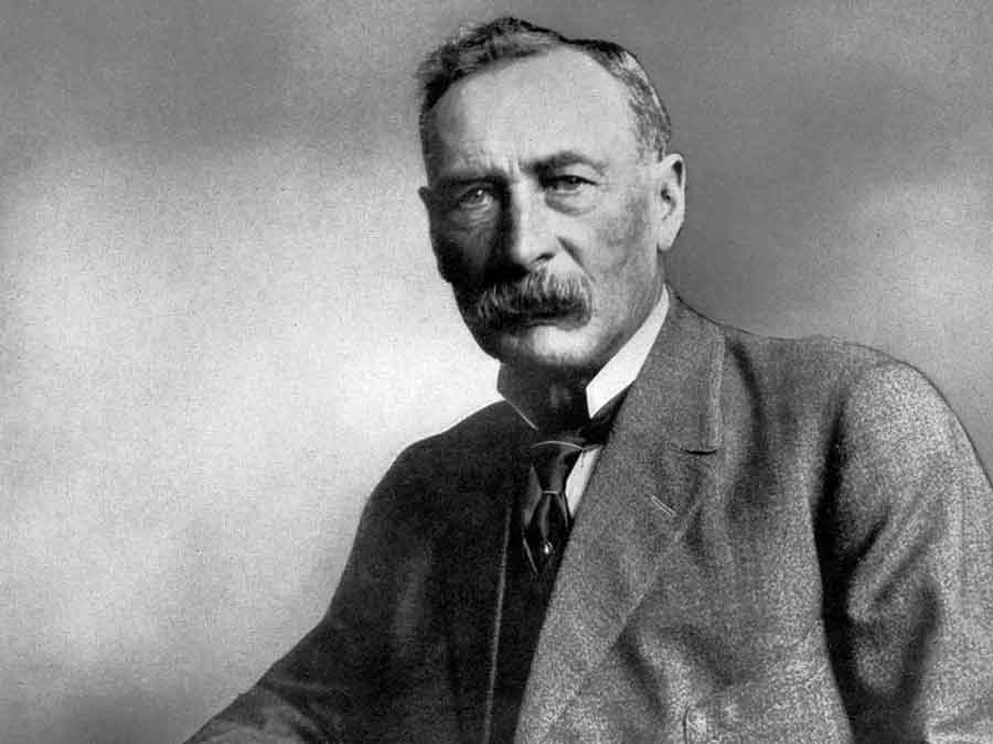 William Mulholland, not long after the completion of the Los Angeles Aqueduct in 1913, as he appeared in the Complete Report on Construction of the Los Angeles Aqueduct, 1916. William Mulholland, not long after the completion of the Los Angeles Aqueduct in 1913, as he appeared in the Complete Report on Construction of the Los Angeles Aqueduct, 1916.