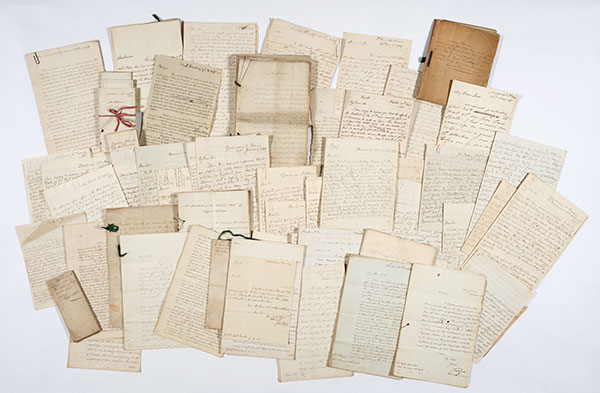 Collection of approximately 126 manuscript items (nearly 1,000 pages), compiled by the Dundas family