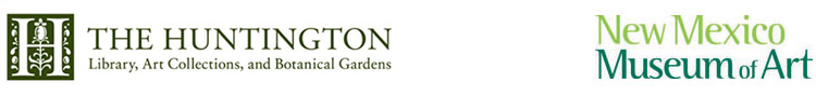 The Huntington, and New Mexico Museum of Art logos