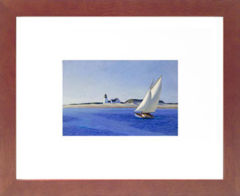 Edward Hopper’s The Long Leg framed