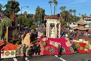 Rose Parade float