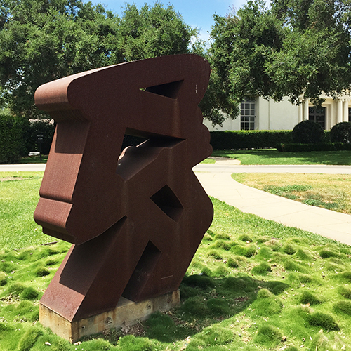 Sam Francis sculpture